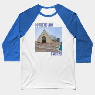 Gothenburg Sweden Scandinavian Baseball T-Shirt